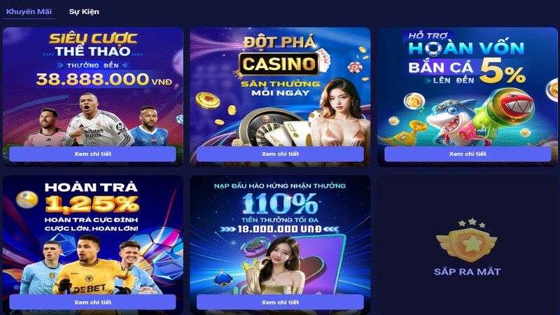 Các chương trình ưu đãi hot cho người chơi săn thưởng