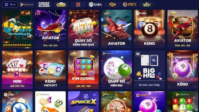 Các trò chơi tại Tin88 được đầu tư siêu đẳng cấp